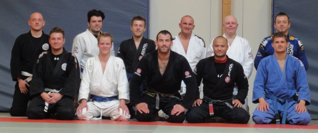 Joachim og Shimon Holder Brazilian Jiu Jitsu Seminar hos Odense BJJ