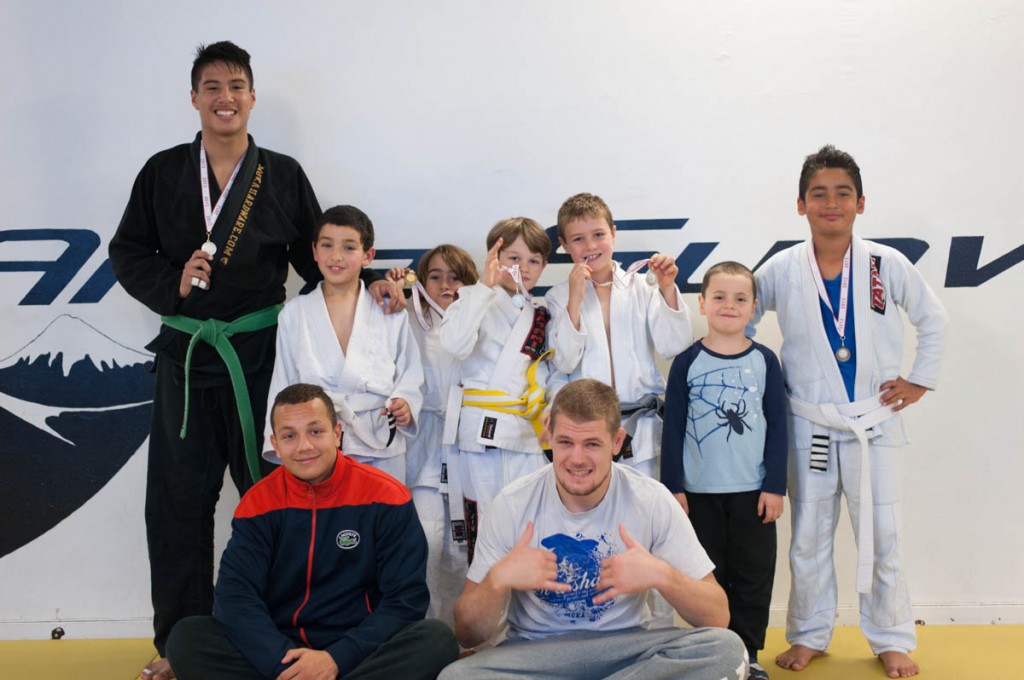 Junior BJJ Liga Gruppe Billede